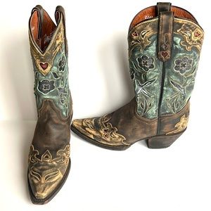 Dan Post Vintage Bluebird Hand-Made Boots size 7 M